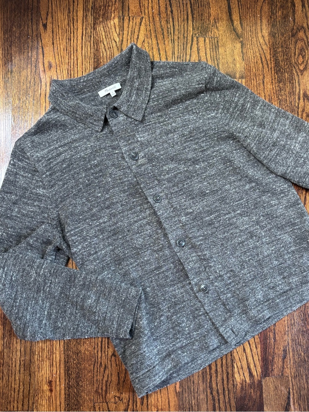 Madewell Button Front Sweater Jacket
